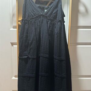 XS babydoll Black mini Dress